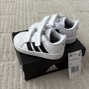 Adidas Kids' Sneakers in White and Black